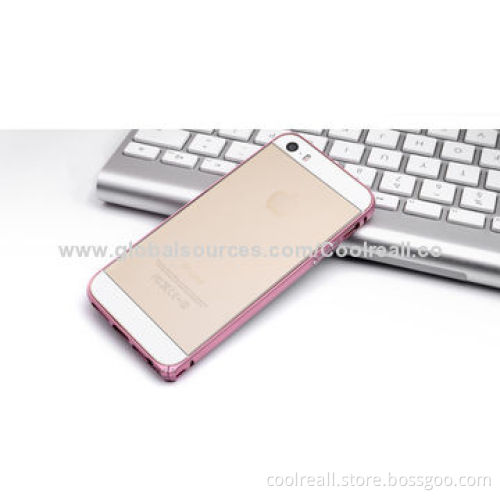 Wholesale New Arrival Aluminum Metal Bumper/Case for iPhone 5, 8-9H Hardness